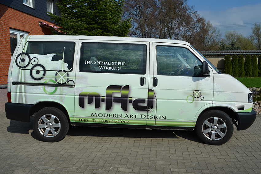 Modern Art Design - Fahrzeugbeschriftung
