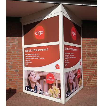 Modern Art Design - Werbeschilder