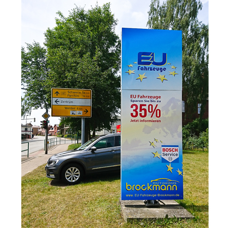 Modern Art Design - Werbeschilder