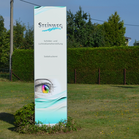 Modern Art Design - Werbeschilder